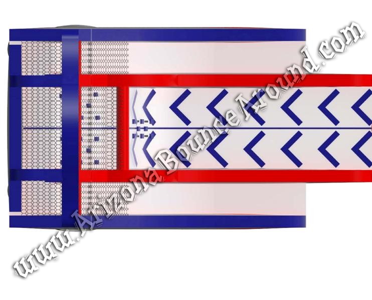 Ninja Warrior Warped Wall Game Rental Phoenix - Ninja Warrior Game Rentals - AZ, CO, NV, NM, CA